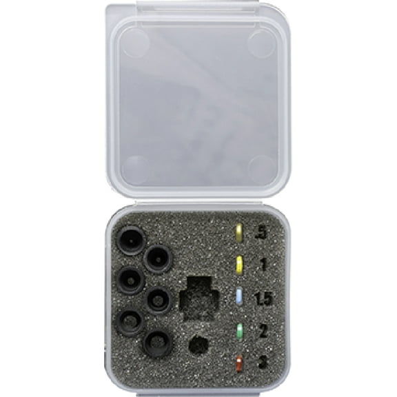 Specialty Archery Podium Peep Deluxe Kit, Grey/Assorted