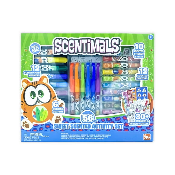 Bloc de pegatinas Scenticorns Care Bears, 1000 pegatinas, álbum de recortes