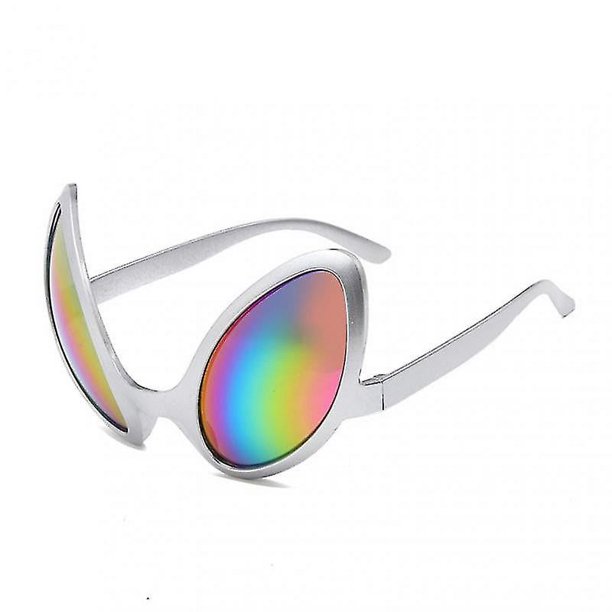 Divertidas gafas de extraterrestre, gafas de sol de fiesta, lentes de arcoíris y gafas de sol, baile de vacaciones, extraterrestres, formas alternativas, suministros para fiestas