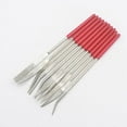 thumbnail image 2 of Curved Mini Diamond File Set Needle File Set Coated Metal File Set, 2 of 7