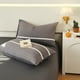thumbnail image 1 of Universal Pillowcases Pair Home Striped Pillow Covers Home Pillow Liner Cover Size 15.7x23.6 Inch, 1 of 4