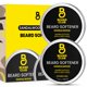 thumbnail image 1 of The Beard Club Mantequilla para barba de sándalo - Bálsamo acondicionador sin enjuague para hombres, suavizante e hidratante para peinar y cuidar - 2oz, 1 of 5