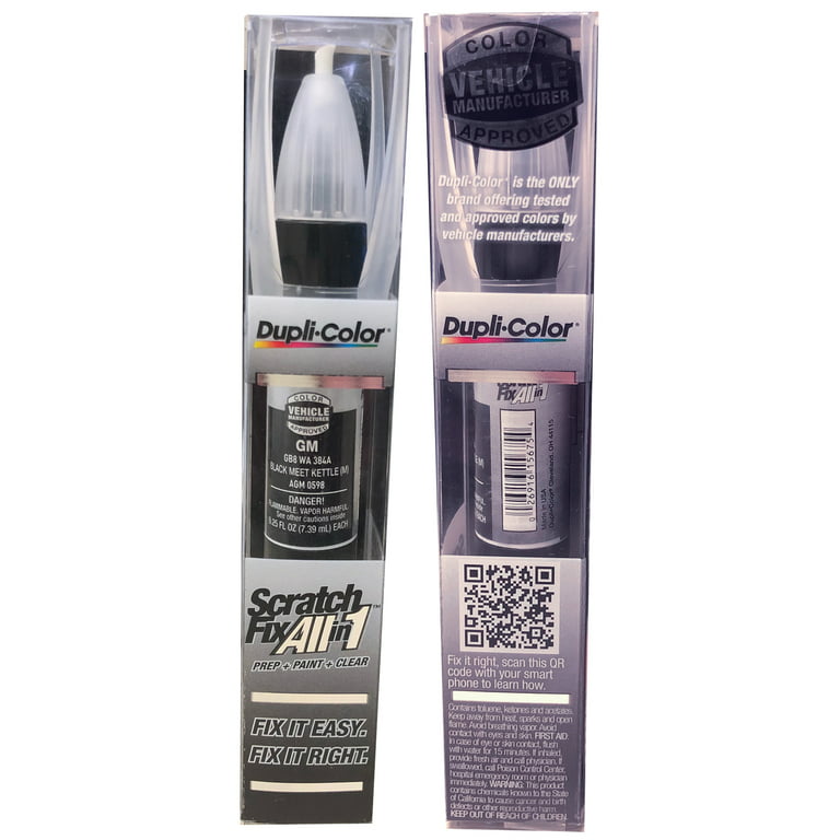 How to use a Dupli-Color touchup paint pen, Scratch Fix All in one 