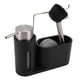 thumbnail image 1 of Juego De Dispensador De Jabón Para Fregadero De Cocina, Resistente A La Oxidación, Multifuncional, Compacto, De Resina Y Acero Inoxidable, Fácil De Lavar Para Artículos, 1 of 7