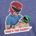 thumbnail image 3 of CafePress - Power Rangers Who's The Daddy Men's Deluxe T Shirt - Mens Tri-blend T-Shirt, 3 of 4