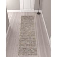 thumbnail image 2 of 3' X 10' Multi-color Wool Hand Loomed Runner Rug, 2 of 5