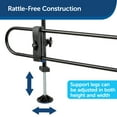 thumbnail image 5 of PetSafe Happy Ride Metal Dog Barrier, Adjustable, Simple Setup, Sturdy and Secure, Black, 5 of 7