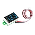 thumbnail image 1 of Lefu 0.36in 3Wire LED Minimun Digital Voltmeter DC0-30V Reverse Connection Protection, 1 of 7