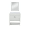 thumbnail image 3 of Linon Blakely White Ash 31 inch Vanity with Mirror, 3 of 21