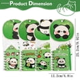 thumbnail image 3 of XIANXIAN Ensemble de Papeterie Panda Mignon pour Femmes Fournitures de Rentrée Fournitures de Bureau Incluant Stylos à Encre Gel Stylos à Bille Effaceur de Crayon (Panda), 3 of 5