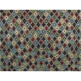 thumbnail image 2 of Balochi Leicester Blue-Grey/Red Rug, 3'11" x 6'0", 2 of 5