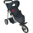 thumbnail image 1 of La Nueva Colección York Doll Baby Doll Cochecito Jogging Juguete Cochecito de Mezclilla, 1 of 5