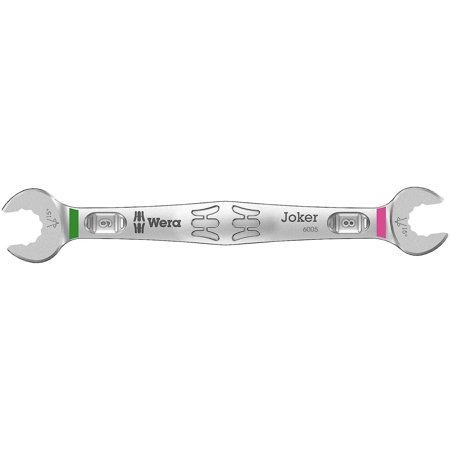 

Wera - 05020311001 - Double Spanner 6005 Joker Double Open-Ended Wrenches 8 x 9 x 122.2 mm