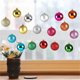thumbnail image 5 of 24 adornos para árbol de Navidad, mini bolas navideñas de plástico irrompibles para fiestas, bodas y decoraciones colgantes., 5 of 7