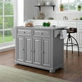 thumbnail image 2 of Pemberly Row Traditional Wood/Granite Kitchen Island in Gray, 2 of 12
