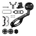 thumbnail image 1 of Soidarity Soporte de aleación de aluminio para ordenador de bicicleta, soporte de extensión para manillar de cámara deportiva, accesorios de Ciclismo Negro, 1 of 6
