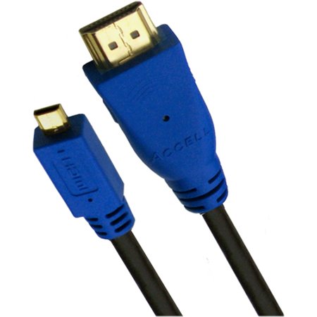 Accell UltraCam Standard HDMI Cable with Micro Connector, 6'