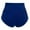 Blue, variant on Hpapadks Womens Workout Shorts High Waist Solid Slim Stretch Sports Yoga Casual Shorts Women Purple M