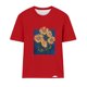 thumbnail image 3 of Tops Cortos para las Mujeres Blusas Impresas Manga Corta Cuello Redondo, Tops de Blusa para las Mujeres Primavera Verano Casual, 3 of 4