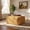 Yellow, variant on Christopher Knight Home 29.7" Corduroy Upholstered Sectional Ottoman, Wood Frame, Light Blue