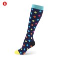 thumbnail image 3 of CAROOTU Compression Socks for Women & Men Circulation-Compression Socks 20-30 mmHg for Running Sport Nurse, 3 of 7