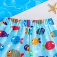 thumbnail image 6 of oqasdz Boys Swim Trunks for Toddlers and Baby Ocean Animal Print Elastic Waist Adorable Shorts Summer Beach Pool Swimming Surfing Swimwear, 6 of 6