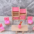 thumbnail image 4 of Creative DIY Cabin Mini Furniture Model Super Simulation Restaurant for Decoration Kids Children, 4 of 5