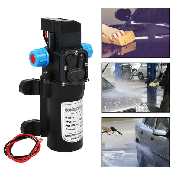 Joernso 12V 60W 80PSI Smart High Pressure Self-priming Water Pump for Home Garden