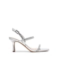 thumbnail image 2 of DREAM PAIRS Womens Slingback Heels Square Open Toe Strappy Sandals Ankle Strap High Heeled Dressy Shoes, 2 of 7