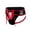 Red, variant on TIHLMKi Men's Charm Underpants Absorbing Breathable Underwear Comfort Briefs