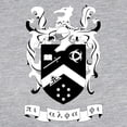 thumbnail image 3 of CafePress - Pi Alpha Phi Black And White Crest Long Sleeve T Shirt - Womens Baseball Tee, 3 of 4