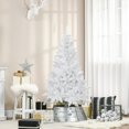 thumbnail image 2 of HOMCOM 5ft Artificial Christmas Tree Holiday Home Decor Pine Auto Open, 2 of 10