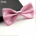 thumbnail image 5 of Renikh Men Classic Solid Color Bowtie Necktie Tuxedo Wedding Party Adjustable Bow Tie, 5 of 5