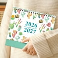 thumbnail image 4 of SPOORYYO 2026 English Desk Calendar - 18 Months, 365-Day Countdown, Monthly Planning, Multicolor, 4 of 6