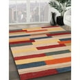 thumbnail image 3 of Ahgly Company Machine Washable Indoor Rectangle Contemporary Sandy Brown Area Rugs, 2' x 4', 3 of 7