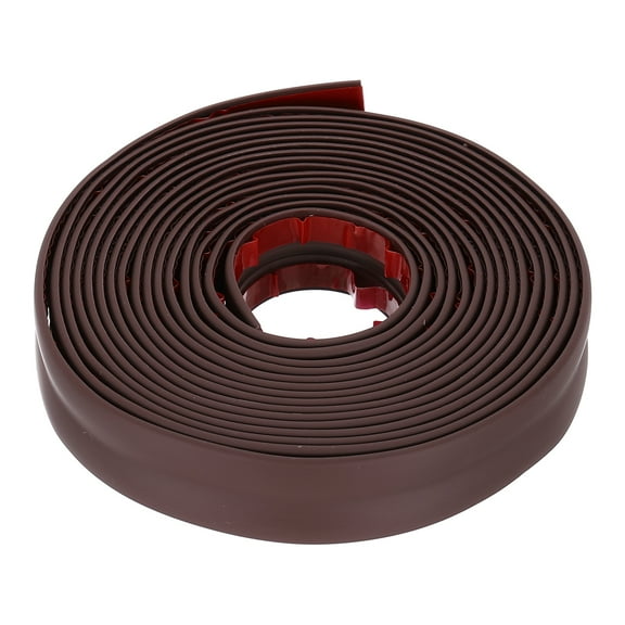 Uxcell Wall Corner Protectors, Self-Adhesive Furniture Edge Guard, Wall Molding Trim for Furniture Wall Corner Home Decor, Brown 0.08"x0.8"x11 ft