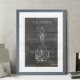 thumbnail image 2 of Barware Blueprint VIII - Barnwood Framed Print - 18 x 24 - Grey, 2 of 4
