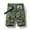 Army Green, variant on cllios Mens Cotton Casual Cargo Shorts Lightweight Elastic Waist Work Shorts Outdoor Work Shorts Straight Leg Hiking Shorts with Multi Pockets