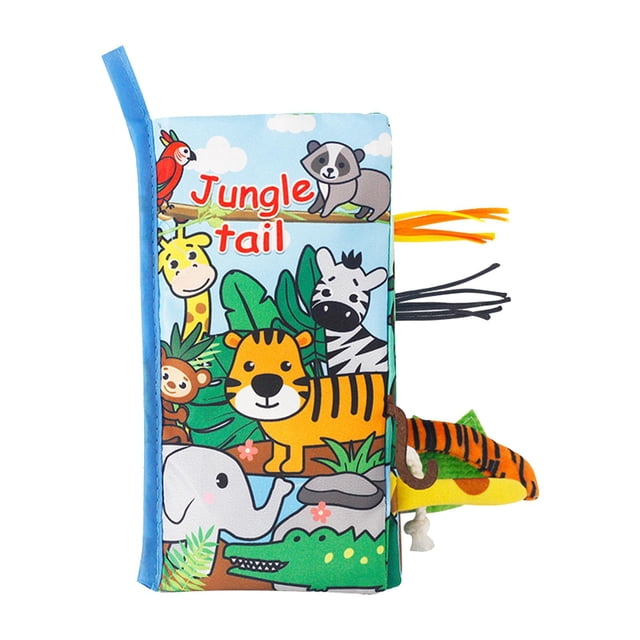 Libro arrugado educativo Sunnimix para Bebés