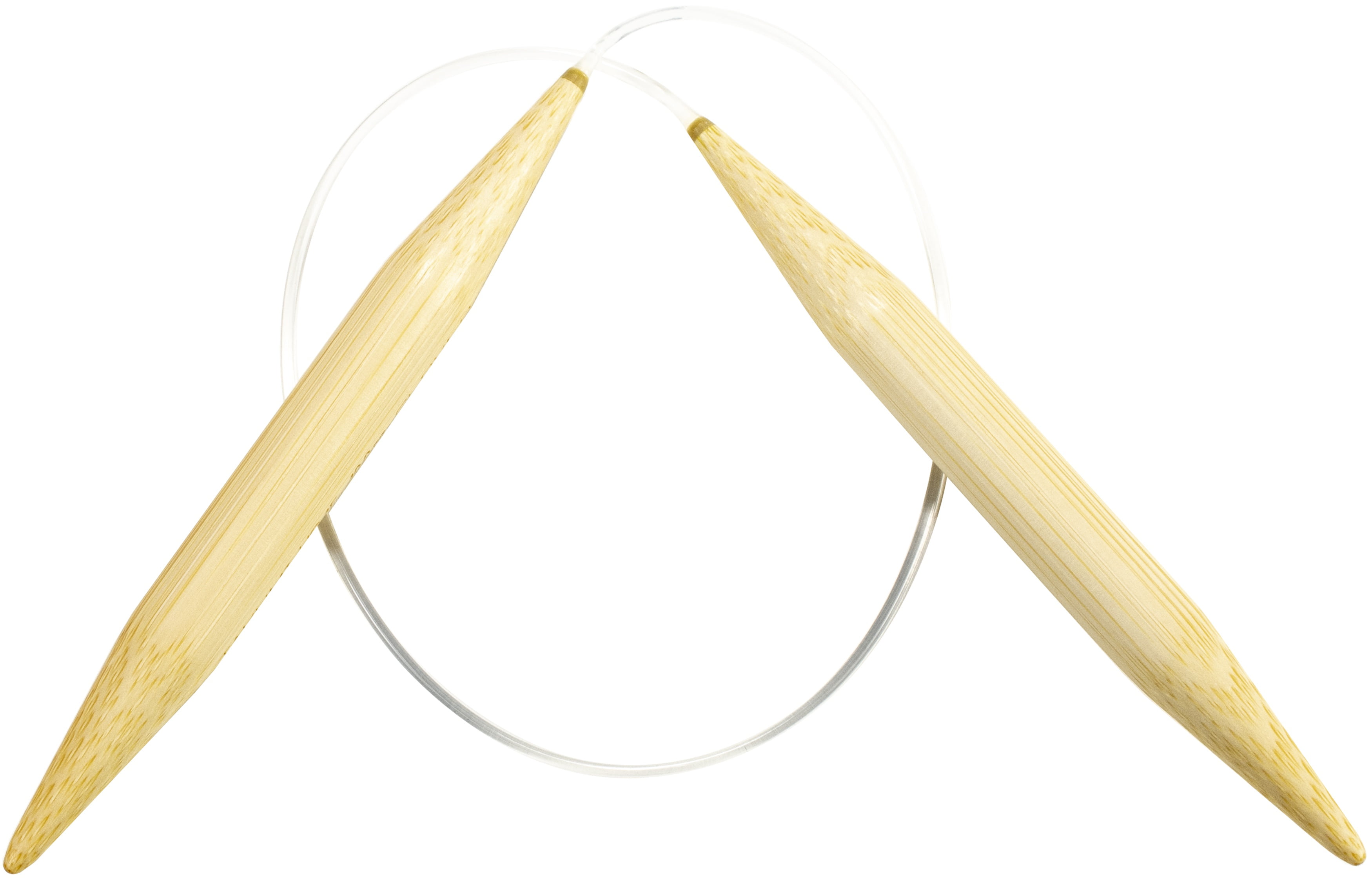 CLOVER Takumi Bamboo Circular 16Inch Knitting Needles, Size 15