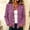 Pink, variant on KLHDSF Women's Leopard Print Knit Cardigan Button Down Long Sleeve Crew Neck Slim Fit Fall Streetwear Casual Jacket for Women Coffee XXL