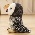 thumbnail image 4 of Búho de peluche de imitación, lindo pájaro estrigiforme, peluche de animal, muñeco suave para niños, regalo de cumpleaños, 4 of 6
