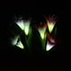thumbnail image 5 of Luces de estaca con energía solar al aire libre estilo flor de lirio que cambian las luces decorativas LED para jardín / patio trasero Speravity JJ14312-01B, 5 of 7