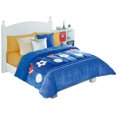 thumbnail image 1 of Cobertor De Borrega Térmico Matrimonial Azul Elefantito Sport, 1 of 3