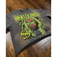 thumbnail image 4 of Camiseta de algodón de gran tamaño con estampado de rock and roll, estilo callejero, estilo retro americano, estilo gótico, informal, cuello redondo, estilo punk, Y2K, 4 of 5