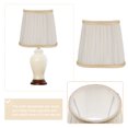 thumbnail image 6 of Eease Gray Pleated Cloth Lampshade for Table/Floor Lamps - Medium Size, 6 of 6