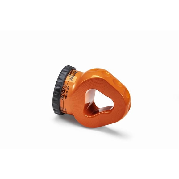 Factor 55 Support de Manille pour Câble de Treuil 00310-07 Prolink E; s'Adapte aux Manilles/anneaux en D de 3/4 Pouce; s'Adapte aux Câbles en Acier de 3/8 Pouce/corde de Treuil Synthétique; Capacité de Charge de 16000 Livres; Revêtement en Poudre; Orange; Aluminium