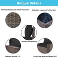 thumbnail image 3 of Gotland 6 Pieces Patio Conversation Set Outdoor Sectional Sofa Set PE Rattan Sectional sofa Set (black), 3 of 6