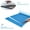 Blue with Black Seam line, variant on Boat Flooring EVA Foam Boat Decking Marine Mat Non-Slip Self-Adhesive Flooring Sheet for Motorboat Kayak Surfboard Garden Swimming Pools, 94.5" x 23.6"