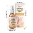 thumbnail image 4 of Xihbxyly Spray para Eliminar Callos En Los Pies, Solución Hidratante para El Cuidado de La Piel, Pies Suaves y Tersos, Mejora La Sequedad, Reduce La Aspereza, Limpia Los Poros, Envase Neto de 30 Ml,, 4 of 7
